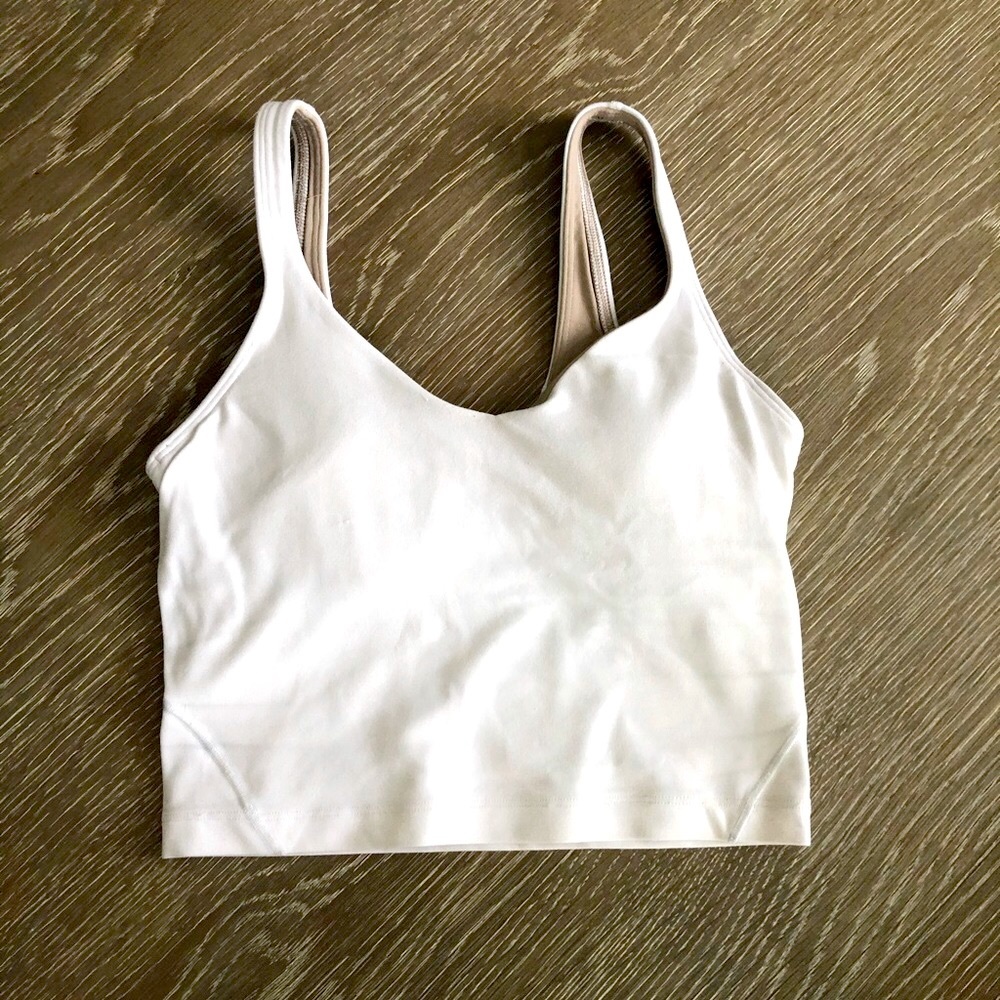 lululemon align white tank